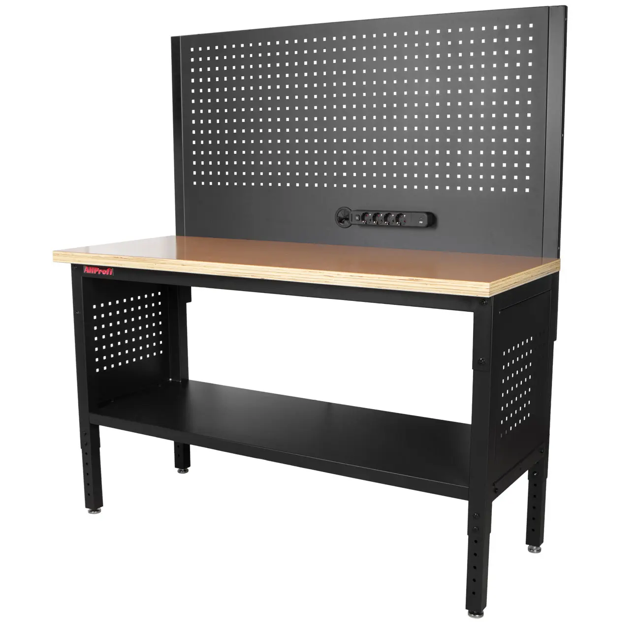 Fotografia produktu: Dielenský stôl EXPERT so zástenou, 152 cm, drevená doska - TSP6024BAL3