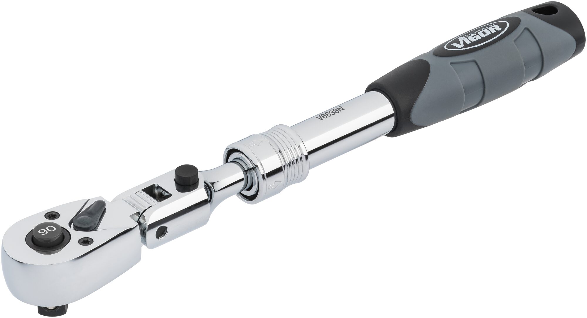 E-shop Přepínací teleskopická ráčna kloubová 3/8", 250 - 350 mm