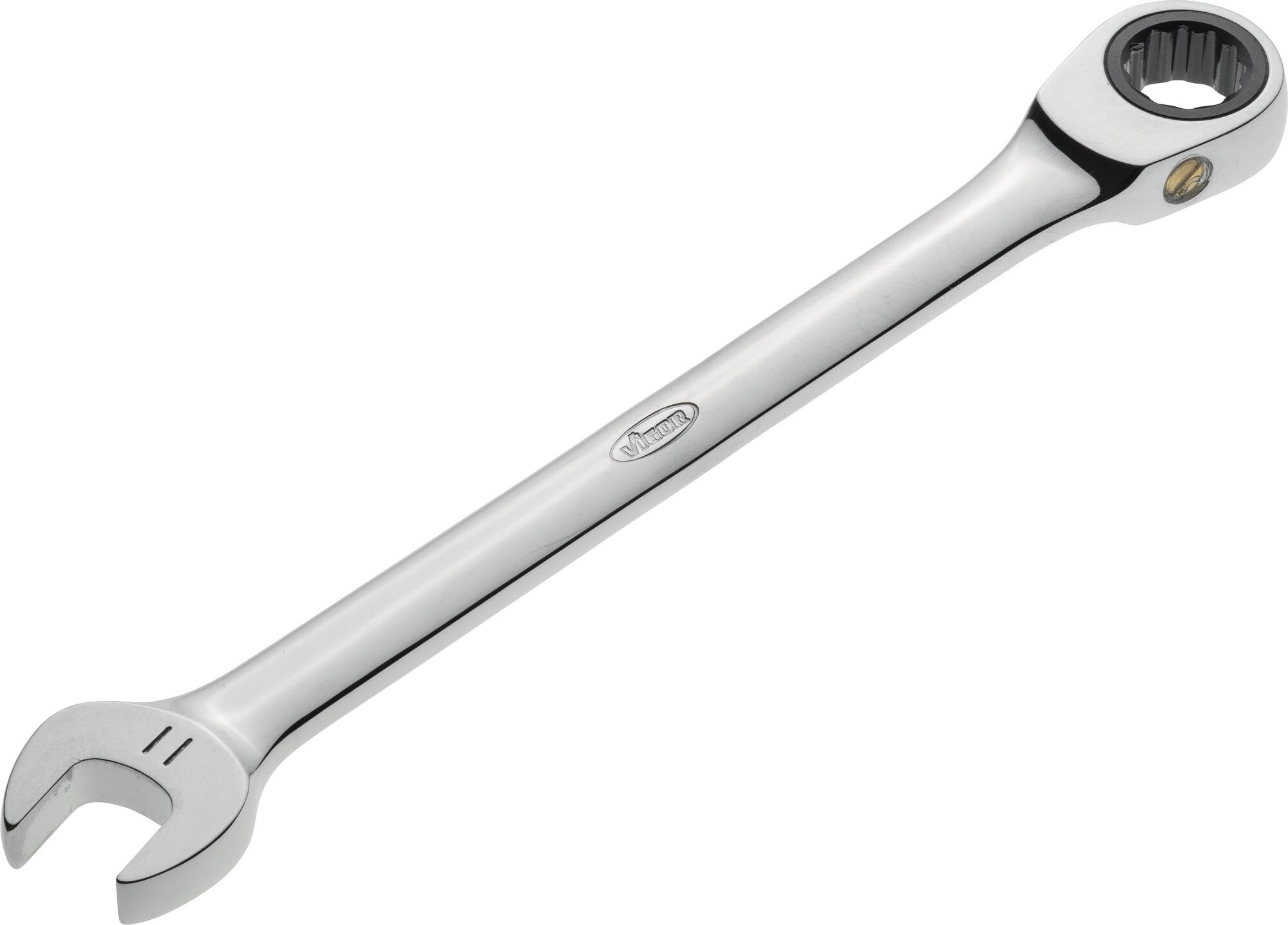 E-shop Račňový očkoplochý kľúč SW 11 mm, dlhé prevedenie VIGOR - V1021