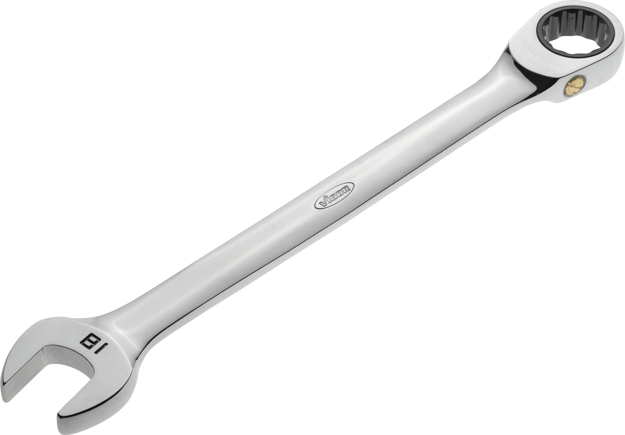 E-shop Račňový kombinovaný kľúč SW 18 mm, dlhé prevedenie VIGOR - V1029