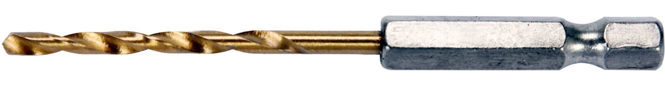 E-shop Vrták na kov 3mm TITAN HEX 1/4", délka 81mm - YT-44754