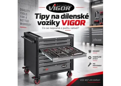 Tipy na dielenské vozíky VIGOR