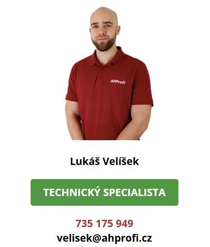 Lukáš Velíšek - Technický špecialista AHProfi