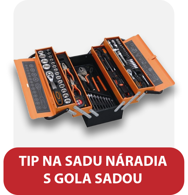 Sada náradia s gola sadou