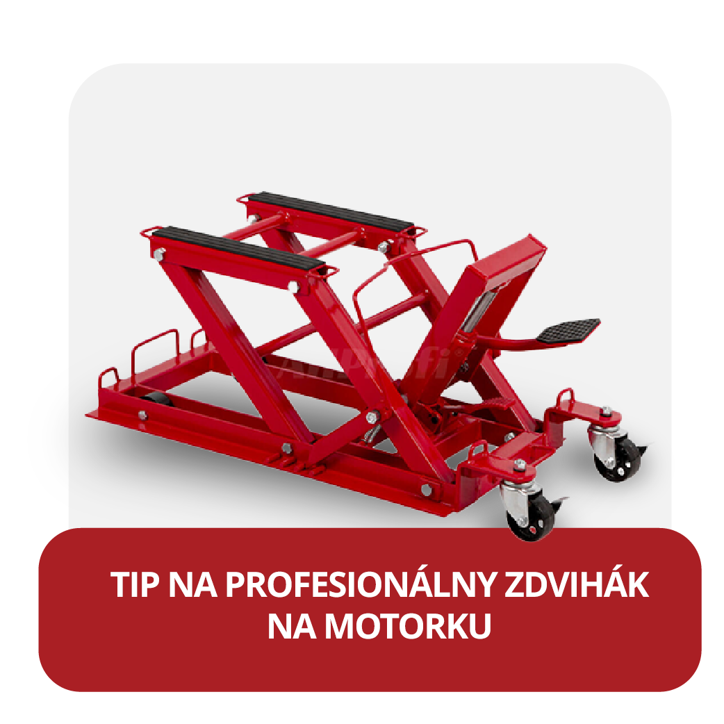 Pojazdný zdvihák na motorku