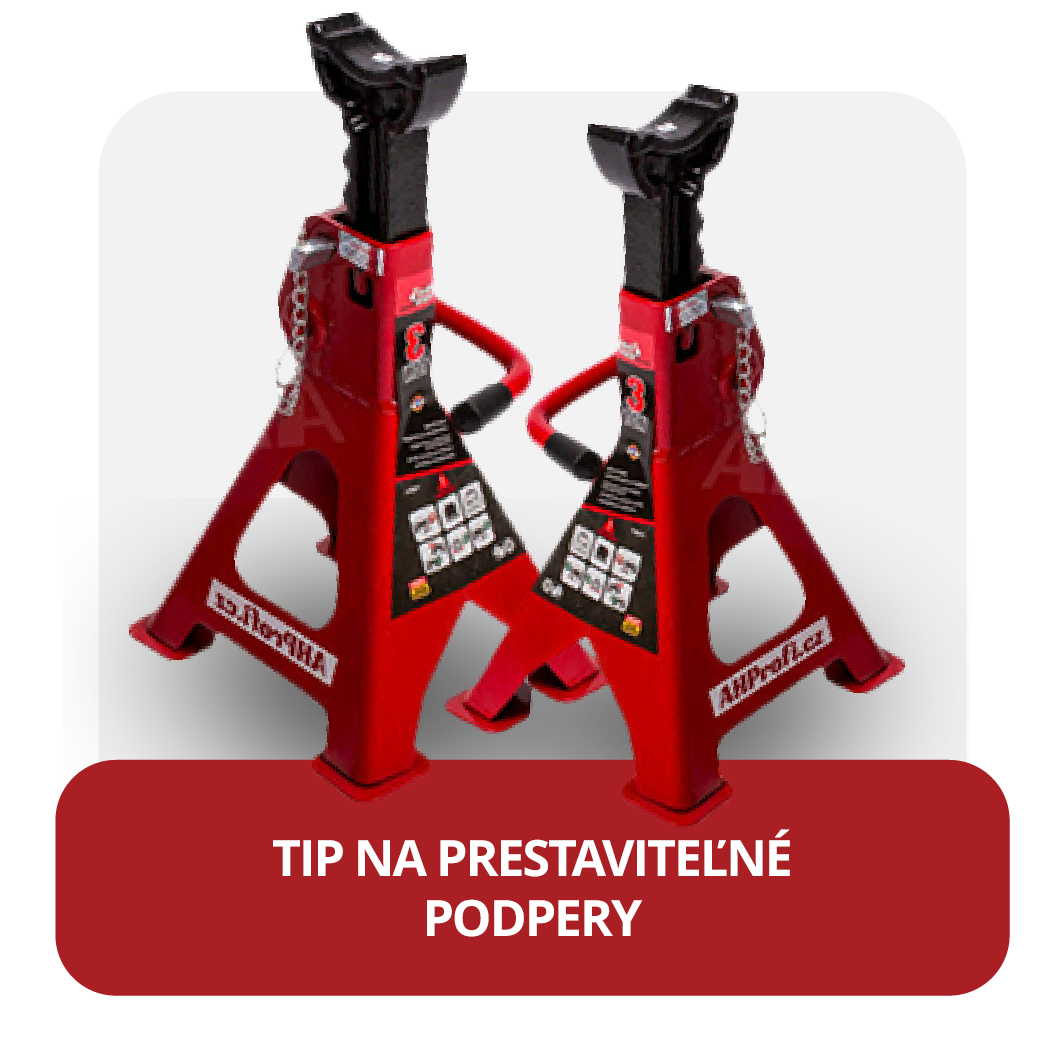 Nastaviteľné podpery