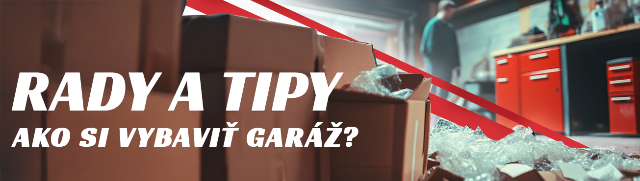 Rady a tipy: Ako si vybaviť garáž