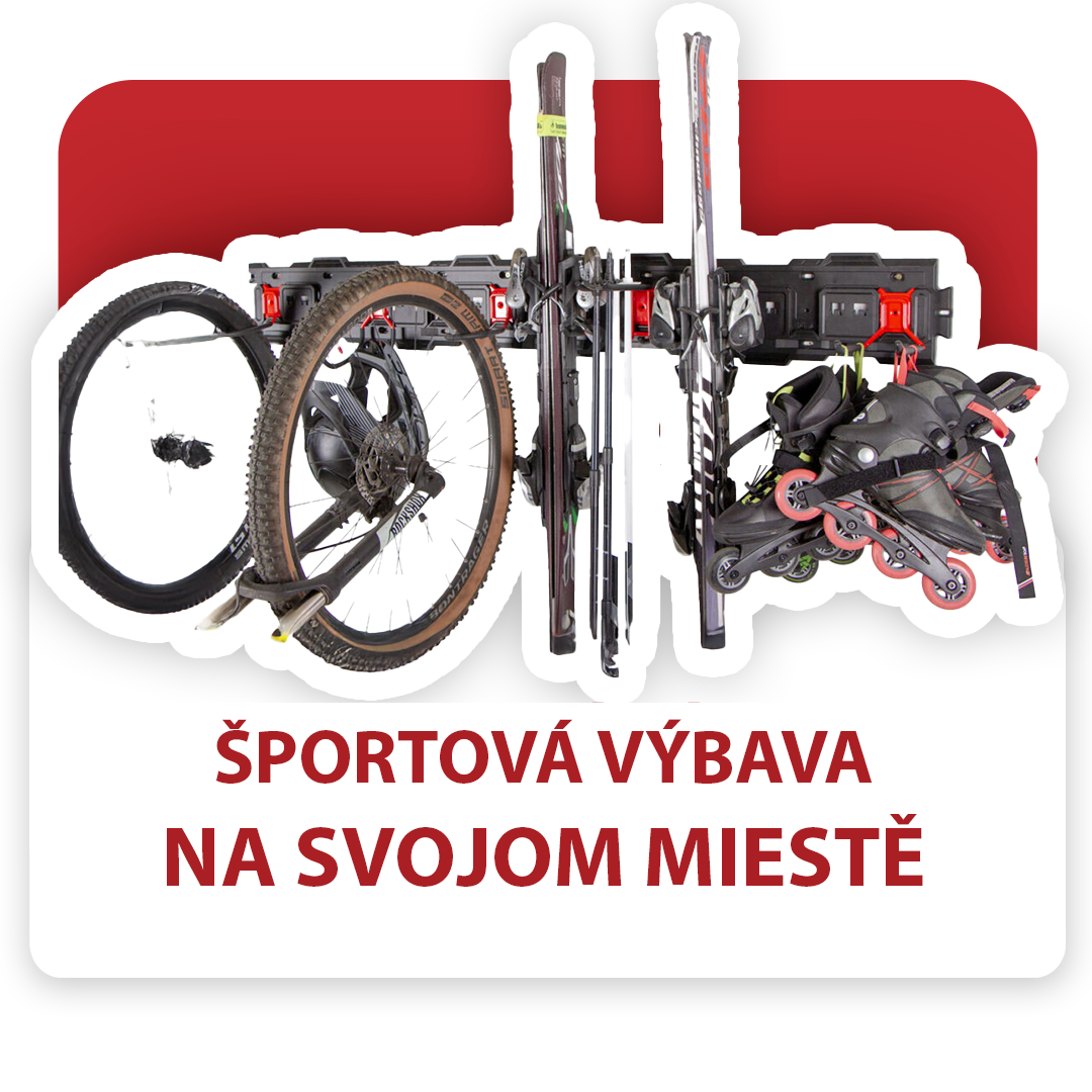 Držiak na športové potreby