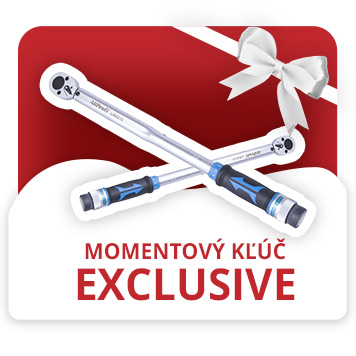 Momentový kľúč Exclusive s certifikáciou