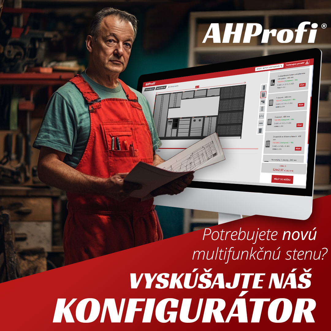 Konfigurátor dielenského nábytku AHProfi