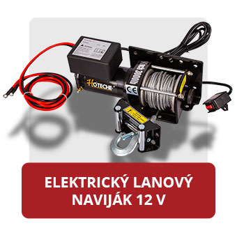 Elektrický lanový navijak 12V
