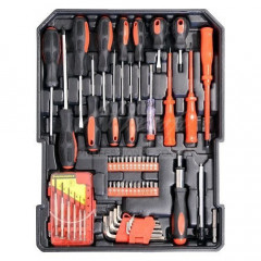 Sada skrutkovačov, imbusov a bitov